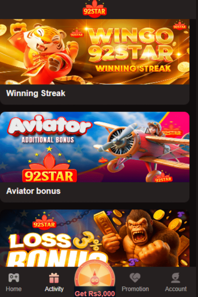 92 strike game
